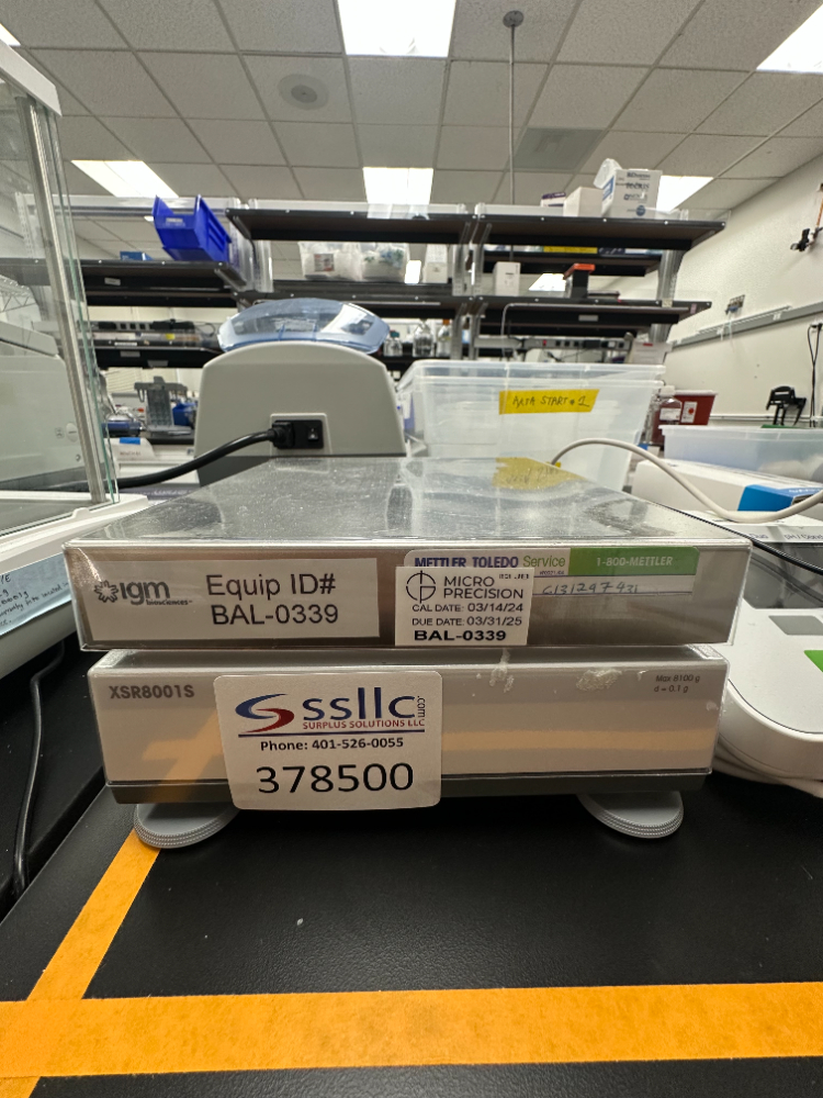 Image of Mettler Toledo XSR8001S Balance